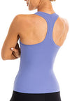 Women's Racerback Tank Top Yoga Performance Workout Tops