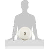 Le Creuset LS2532-3016SS Signature Enameled Cast-Iron 3 1/2 Quart Round Braiser, White w/SS Knob