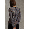 Moira Ruffled Peplum Top