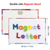 Gamenote Classroom Magnetic Alphabet Letters Kit 234 Pcs with Double - Side Magnet Board - Foam Alphabet Letters for Preschool Kids Toddler Spelling and Learning