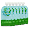 WeeSprout Double Zipper Reusable Food Pouch - 6 Pack - 5 fl oz