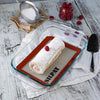 Silpat Premium Non-Stick Silicone Baking Mat, Petite Jelly Roll Size, 8-1/4" x 11-3/4"
