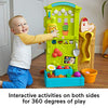 Fisher-Price Laugh & Learn Grow-the-Fun Garden to Kitchen, interactive farm-to-kitchen playset for toddlers with music, lights and learning content