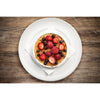 HIC Round Creme Brulee, Fine White Porcelain, 5 x 1-Inch, Set of 6
