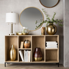 Round Decorative Wall Mirror Brass - Project 62™ : Target