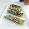 Artisana organics non GMO raw cashew butter on celery Danielle Walker