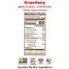 BEAR 12 pack real fruit snack rolls - gluten free, vegan, and non GMO - strawberry healthy school lunch and lunch snacks for kids and adults nutrition facts Danielle Walker