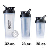 BlenderBottle classic loop top shaker bottle, 28 ounce, clear/black - sizes Danielle Walker