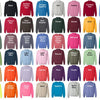 Christmas vibes retro sweatshirt color options Danielle Walker