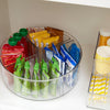 Divided lazy susan product shot filled with food Danielle Walker