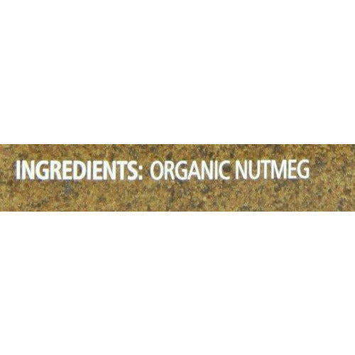 Simply Organic Nutmeg Ground CERTIFIED ORGANIC 2.3oz. bottle