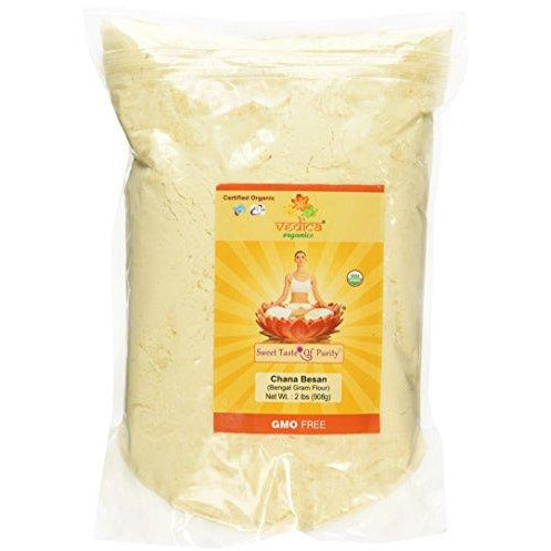 Vedica Organics - Organic Chana Besan (Chickpea Flour) 2 Lbs