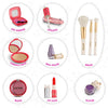 Litti Pritti Pretend Makeup for Girls - 11 Piece Play Makeup Set- Realistic Kids Makeup kit for Girl (Imitation - not Real)