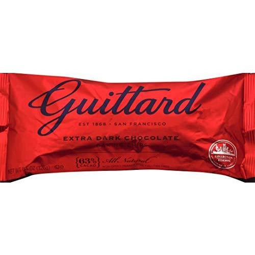 Guittard Baking Chips, 63% Extra Dark Chocolate, 11.5 oz