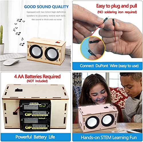 Build Your Own Bluetooth Speaker - Science Experiment Electronics Kit | Ages 10 and Up