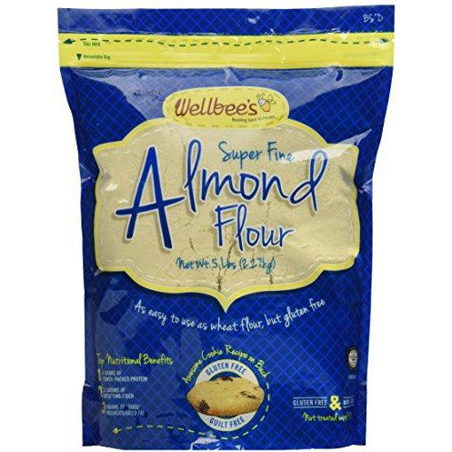 Wellbee's Super Fine Blanched Almond Flour / Powder 5 Pound