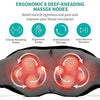 Shiatsu Neck and Back Massager with Soothing Heat, Nekteck Electric Deep Tissue 3D Kneading Massage Pillow for Shoulder, Leg, Body Muscle Pain Relief, Home, Office, and Car Use