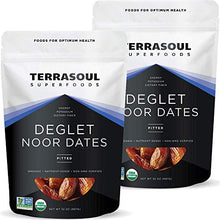  Terrasoul Superfoods Organic Deglet Dates, 4 Lbs (2 Pack) - Pitted | Fresh | Natural Sweetener