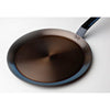 Paderno World Cuisine Blue Carbon Steel Crepe Pan / 9 1/2"