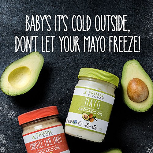 Primal Kitchen - Avocado Oil Mayo, Gluten and Dairy Free, Whole30 and Paleo Approved (12 oz, 2 Jars)