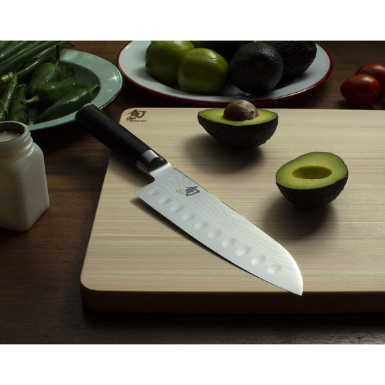 Shun Classic 7" Hollow-Ground Santoku All-Purpose Kitchen Knife