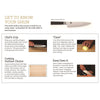 Shun Cutlery Classic 7-Piece Essential Block Set; 11-Slot Bamboo Block, 3.5-inch Paring Knife, 6-inch Utility Knife, 8- inch Chef's Knife, 9-inch Bread Knife, Herb Shears