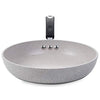 8 inch Ozeri stone earth frying pan 100% APEO & PFOA free stone derived non-stick coating from Germany front Danielle Walker