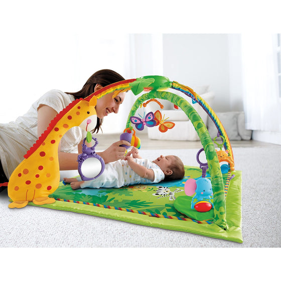 Fisher-Price Rainforest Melodies and Lights Deluxe Gym