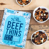 The New Primal Sea Salt Beef Thins - Whole30 Approved, Paleo, Gluten & Soy Free, Pack of 8
