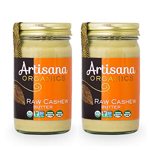 Artisana organics 2 pack of 14 oz. non GMO raw cashew butter Danielle Walker 
