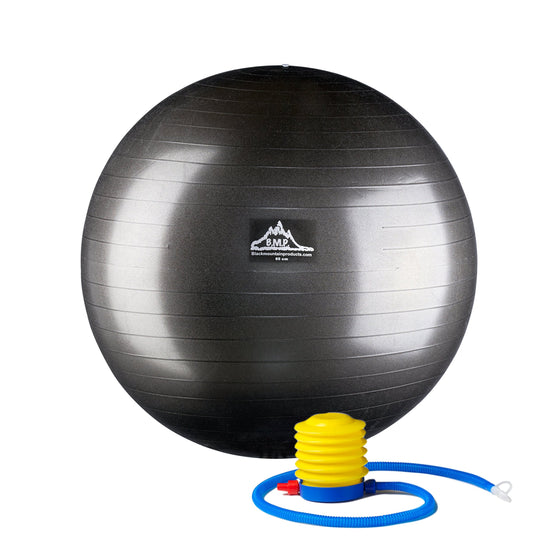 Black mountain products professional grade stability ball black 85 cm Danielle Walker
