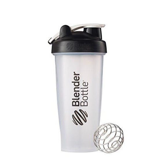 BlenderBottle classic loop top shaker bottle, 28 ounce, clear/black Danielle Walker