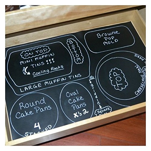 Con-Tact brand adhesive removable chalkboard liner large sign Danielle Walker