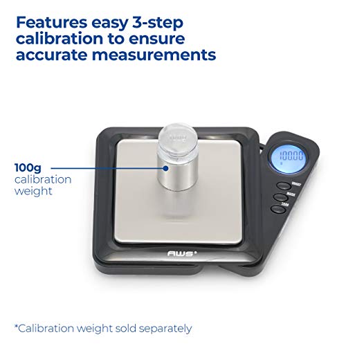Digital pocket weight scale retractable display - 3 step calibration Danielle Walker