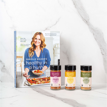  Healthy In A Hurry autographed cookbook plus Danielle's favorite seasoning blend bundle Danielle Walker 