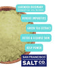 San Francisco Salt Company detox bath salts 2 lb. luxury bag - benefits diagram Danielle Walker