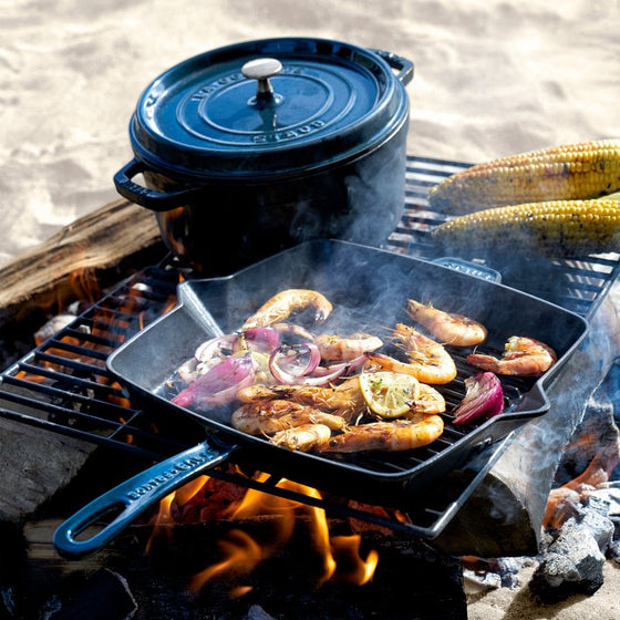 Staub Cast-Iron Round Cocotte Dutch Oven